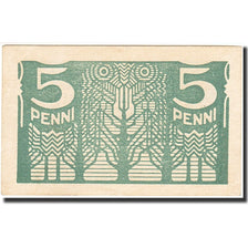 Banknote, Estonia, 5 Penni, 1919-1920, Undated (1919), KM:39a, UNC(60-62)