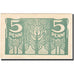 Billet, Estonia, 5 Penni, 1919-1920, Undated (1919), KM:39a, SUP+