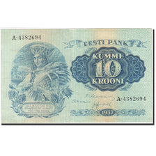 Estonia, 10 Krooni, 1937, KM:67a, 1937, BB