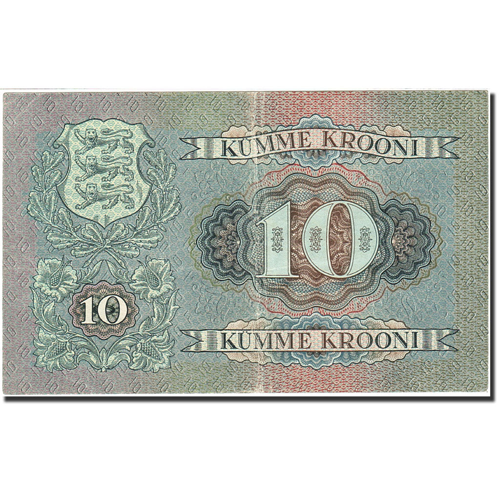 Estonia, 10 Krooni, 1937, KM:67a, 1937, EF(40-45)