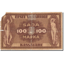 Billete, 100 Marka, 1919-1920, Estonia, KM:48b, 1919, RC