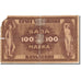 Biljet, Estland, 100 Marka, 1919-1920, 1919, KM:48b, B