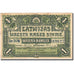 Biljet, Letland, 1 Rublis, 1919, 1919, KM:2a, TB