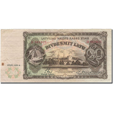 Banknote, Latvia, 20 Latu, 1935-1937, 1935, KM:30a, EF(40-45)
