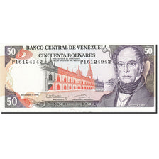 Banknote, Venezuela, 50 Bolivares, 1981-1988, 1992-12-08, KM:65d, UNC(65-70)