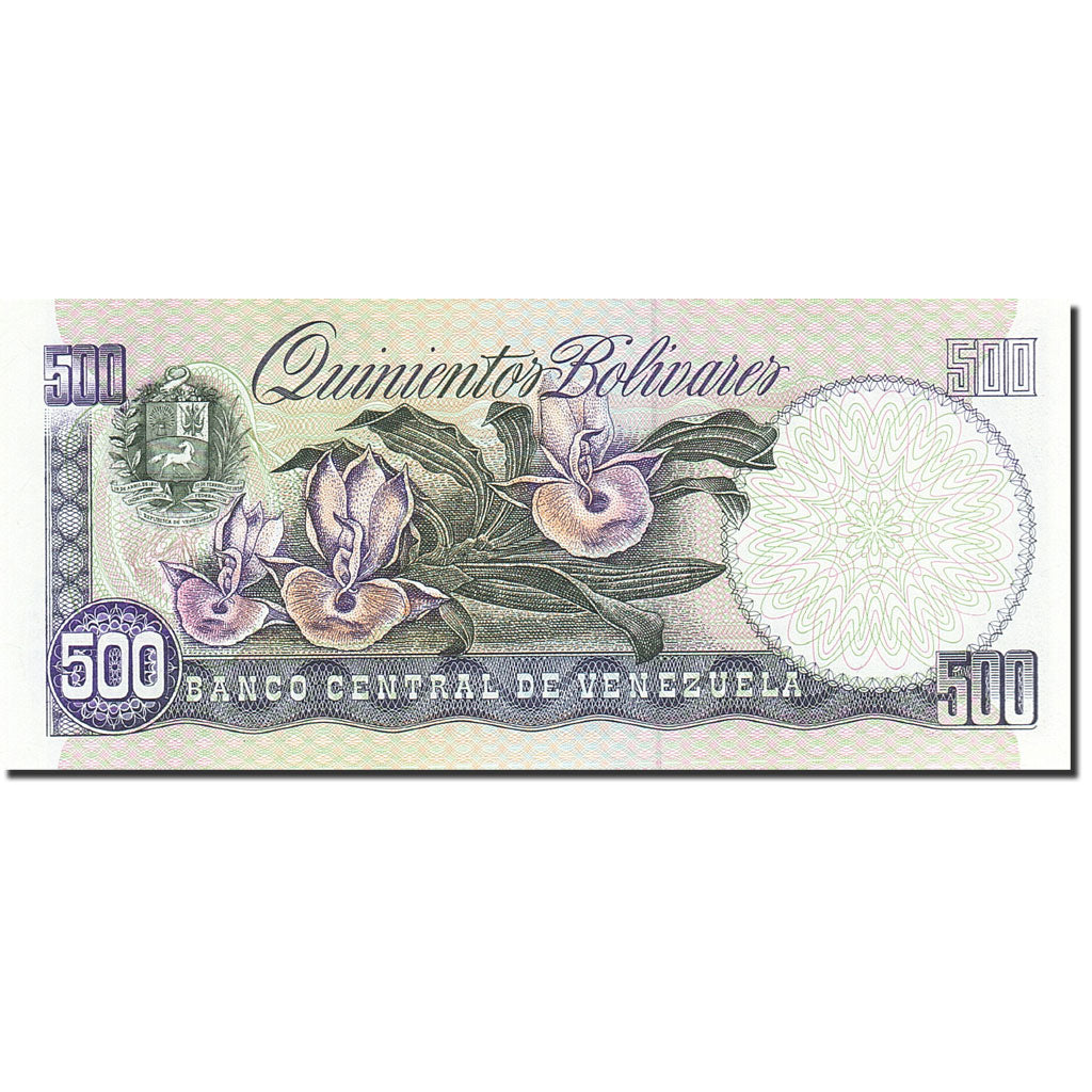 Banconote, Venezuela, 500 Bolivares, 1981-1988, KM:67f, 1998-02-05, FDS