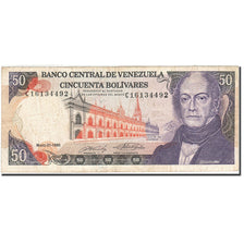 Billet, Venezuela, 50 Bolivares, 1990-1994, 1990-05-31, KM:72, TTB