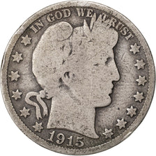 Stati Uniti, Barber Half Dollar, Half Dollar, 1915, U.S. Mint, Philadelphia,...