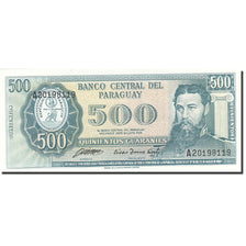 Banknote, Paraguay, 500 Guaranies, 1982, 1952, KM:200b, UNC(65-70)