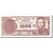 Biljet, Paraguay, 1000 Guaranies, 1997-1998, 1998, KM:214a, TB