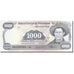 Banknote, Nicaragua, 1000 Cordobas, 1985, 1987, KM:145b, UNC(63)