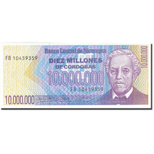 Banknote, Nicaragua, 10 Million Córdobas, 1990, UNdated (1990), KM:166