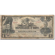 Haiti, 1 Gourde, 1904, 1904, KM:120A, VG(8-10)