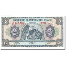 Banknote, Haiti, 2 Gourdes, 1986-1988, 1979, KM:245a, UNC(65-70)