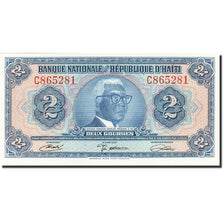Haiti, 2 Gourdes, 1919, 1919, KM:201, UNC(65-70)