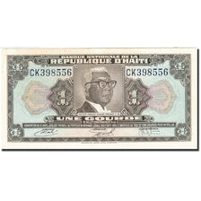 Banknote, Haiti, 1 Gourde, 1919, 1919, KM:200a, AU(55-58)