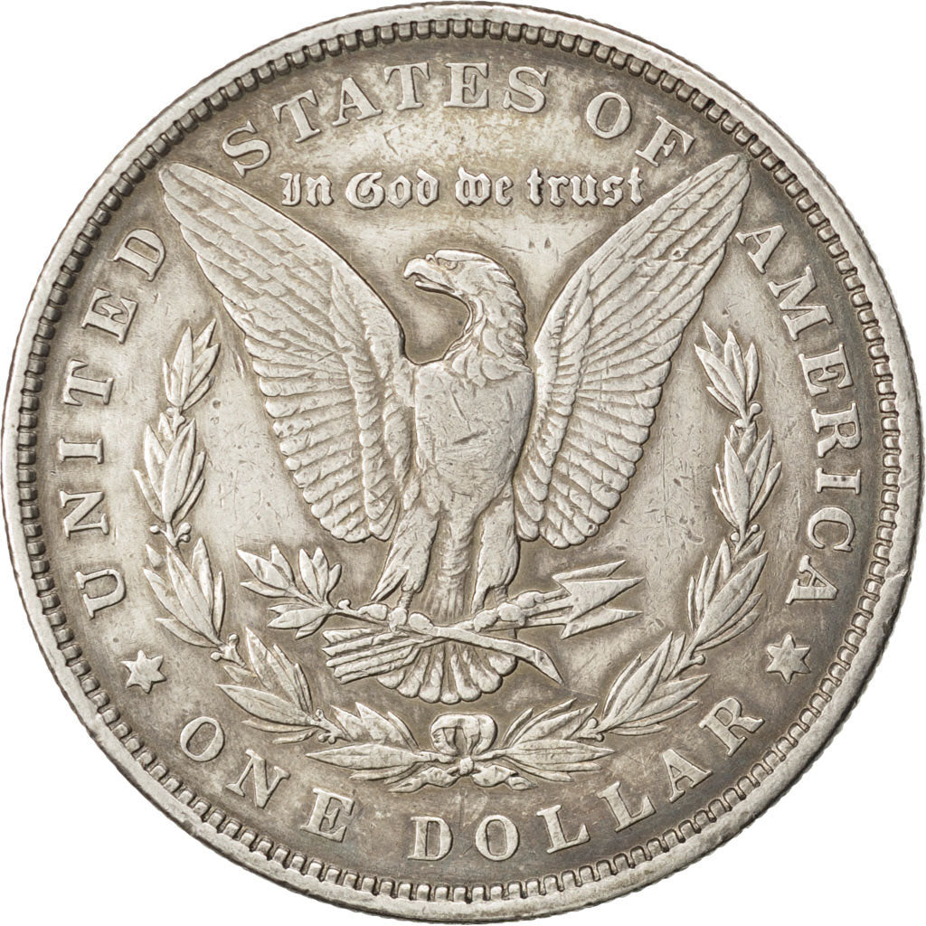 UNITED STATES, Morgan Dollar, Dollar, 1879, U.S. Mint, KM #110, EF(40-45),...