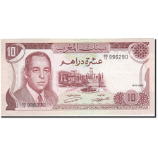 Morocco, 10 Dirhams, 1970, KM:57a, 1970-1985, AU(55-58)