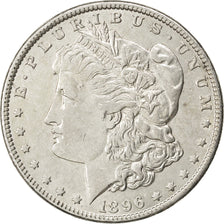 UNITED STATES, Morgan Dollar, Dollar, 1896, U.S. Mint, KM #110, AU(50-53),...