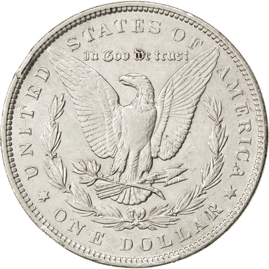 UNITED STATES, Morgan Dollar, Dollar, 1896, U.S. Mint, KM #110, AU(50-53),...