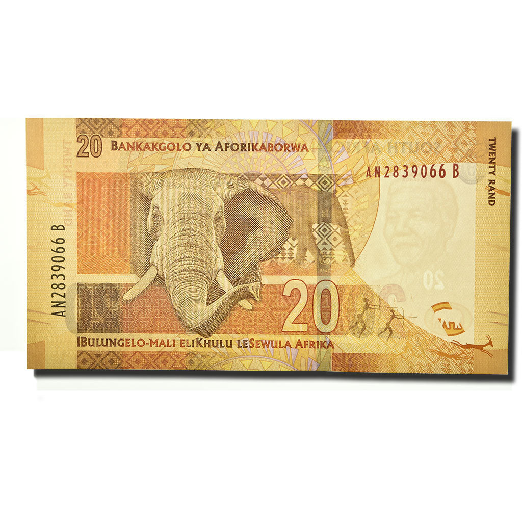 Banknote, South Africa, 20 Rand, 2012, Undated (2012), KM:134, UNC(65-70)