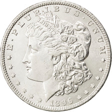UNITED STATES, Morgan Dollar, Dollar, 1896, U.S. Mint, KM #110, AU(55-58),...