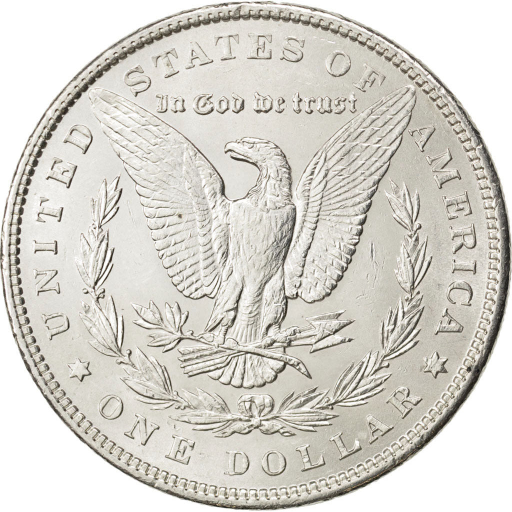 UNITED STATES, Morgan Dollar, Dollar, 1896, U.S. Mint, KM #110, AU(55-58),...