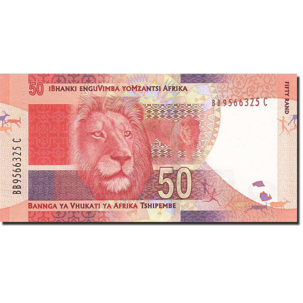 Banknote, South Africa, 50 Rand, 2012, Undated (2012), KM:135, UNC(65-70)