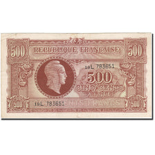 Banknote, France, 500 Francs, 1945, 1945-06-04, EF(40-45), Fayette:VF 11.1