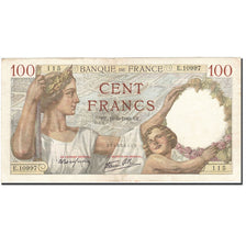 Banknote, France, 100 Francs, 1939, 1940-05-16, AU(55-58), Fayette:26.29, KM:94