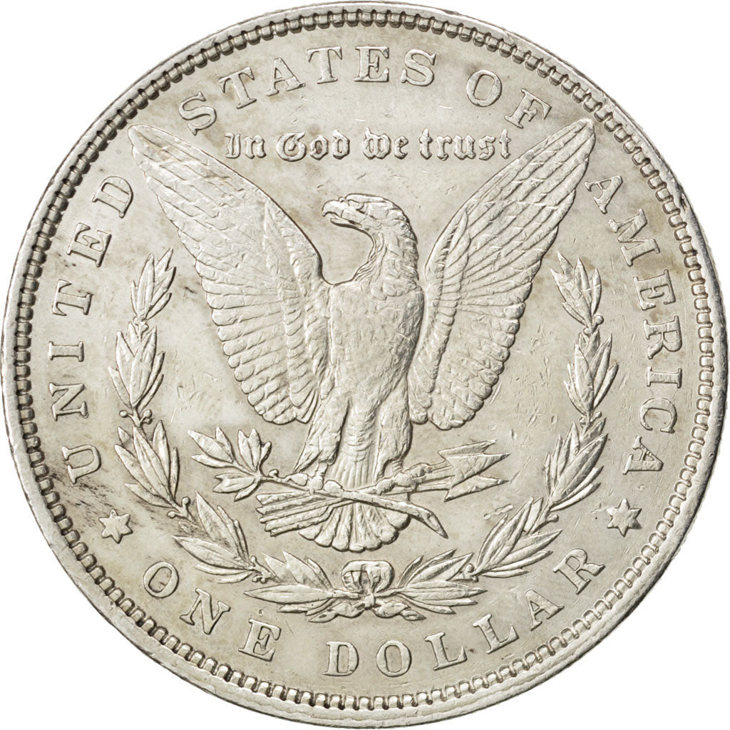 UNITED STATES, Morgan Dollar, Dollar, 1897, U.S. Mint, KM #110, AU(50-53),...