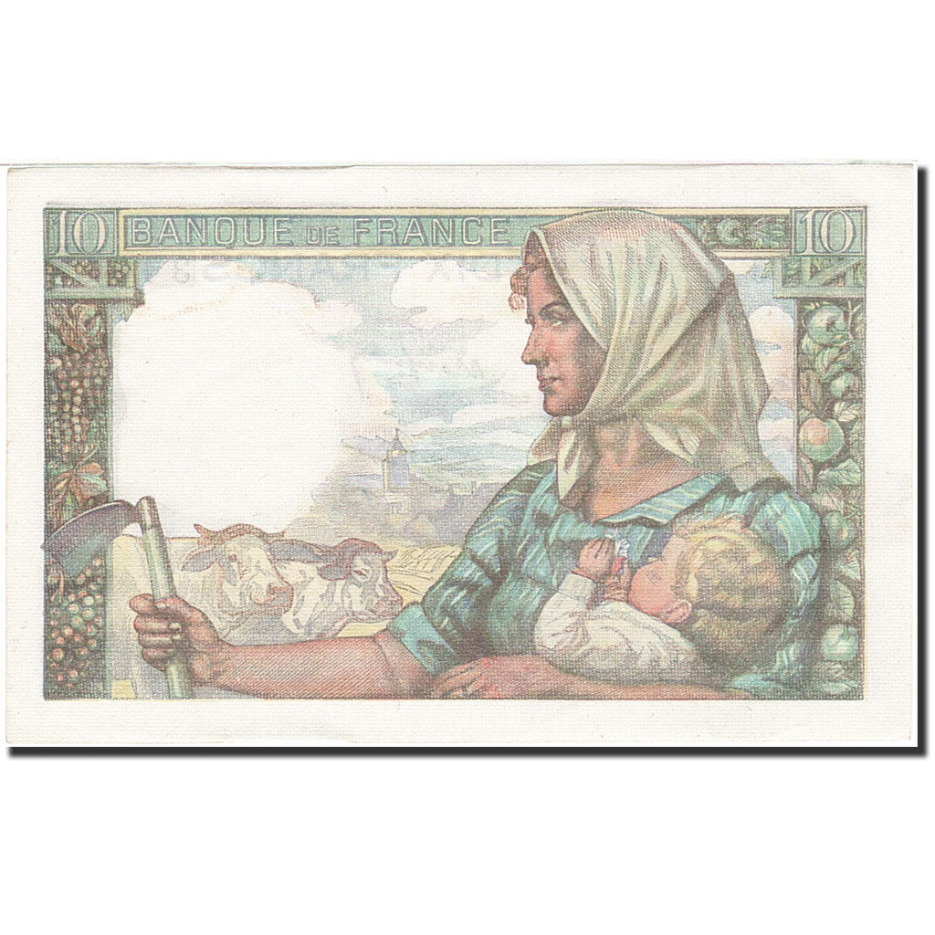 Banknote, France, 10 Francs, 1941, 1945-04-26, UNC(63), Fayette:8.14, KM:99e