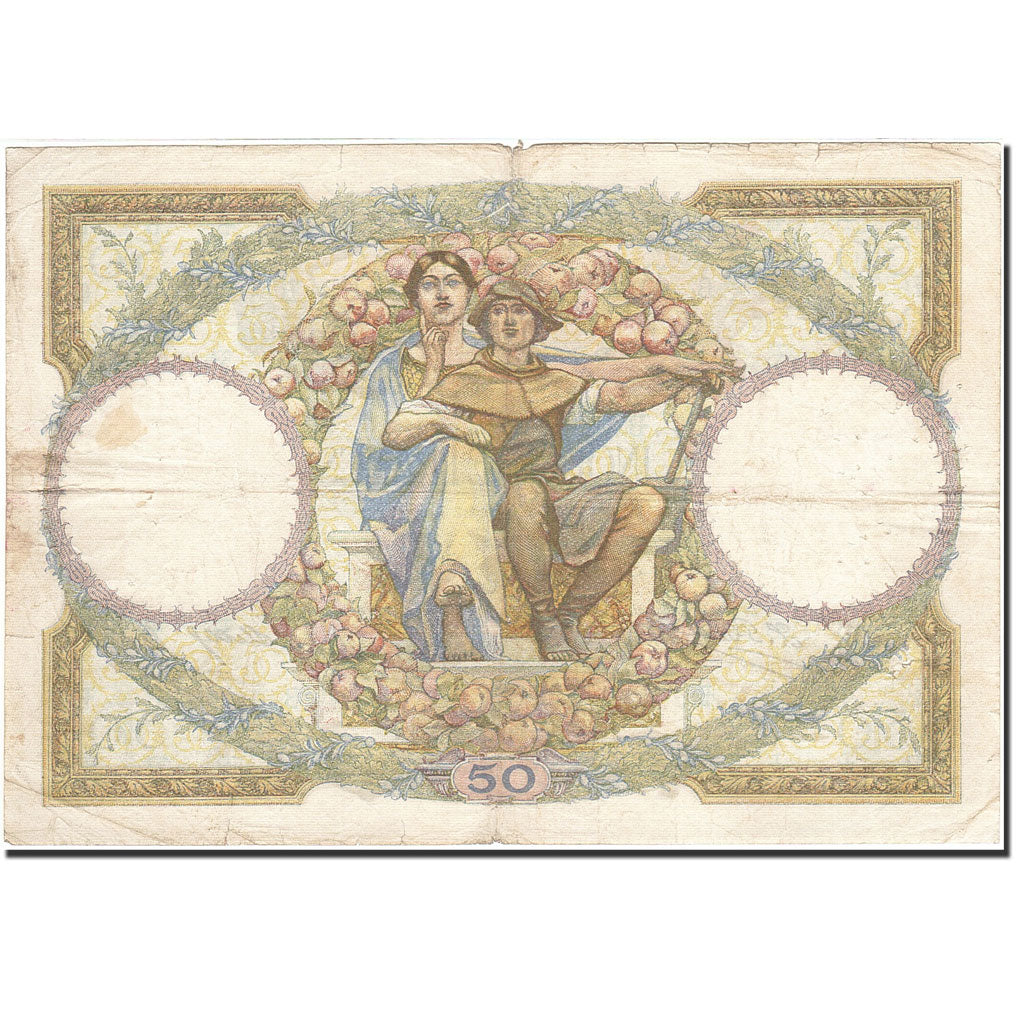 France, 50 Francs, 1927, 1931-04-23, KM:80a, TB, Fayette:16.2