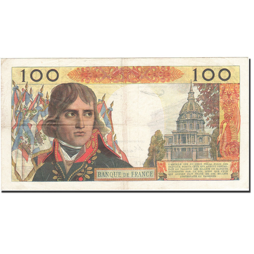 France, 100 Nouveaux Francs, 1959, KM:144a, 1963-05-02, EF(40-45), Fayette:59.21