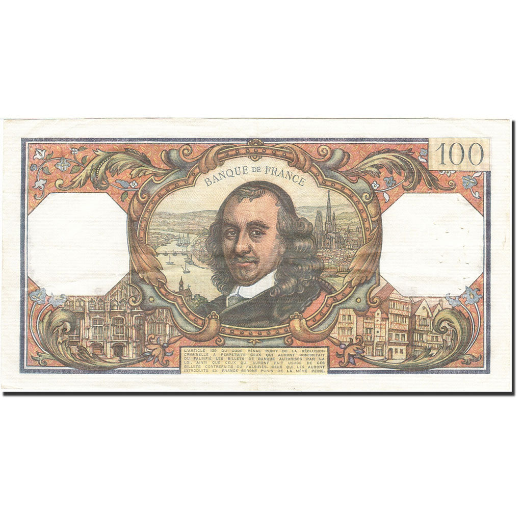 Francia, 100 Francs, 1964, KM:149d, 1971-07-01, BB, Fayette:65.36