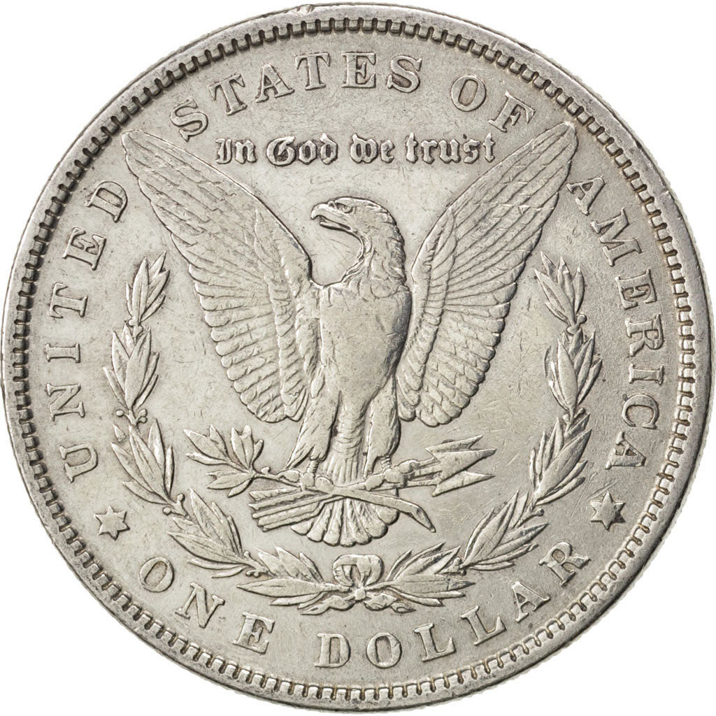 UNITED STATES, Morgan Dollar, Dollar, 1881, U.S. Mint, KM #110, EF(40-45),...