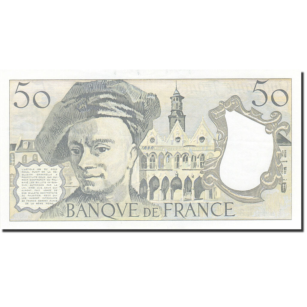 France, 50 Francs, 1976, KM:152e, 1991, UNC(60-62), Fayette:67.17