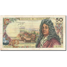 Banconote, Francia, 50 Francs, 1962, 1969-11-06, MB+, Fayette:64.15, KM:148c