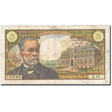 Banknote, France, 5 Francs, 1966, 1967-12-07, VF(20-25), Fayette:61.6, KM:146b
