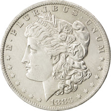 UNITED STATES, Morgan Dollar, Dollar, 1883, U.S. Mint, KM #110, AU(55-58),...