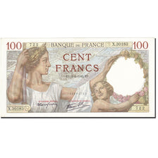 Billet, France, 100 Francs, 1939, 1942-04-02, SUP+, Fayette:26.69, KM:94