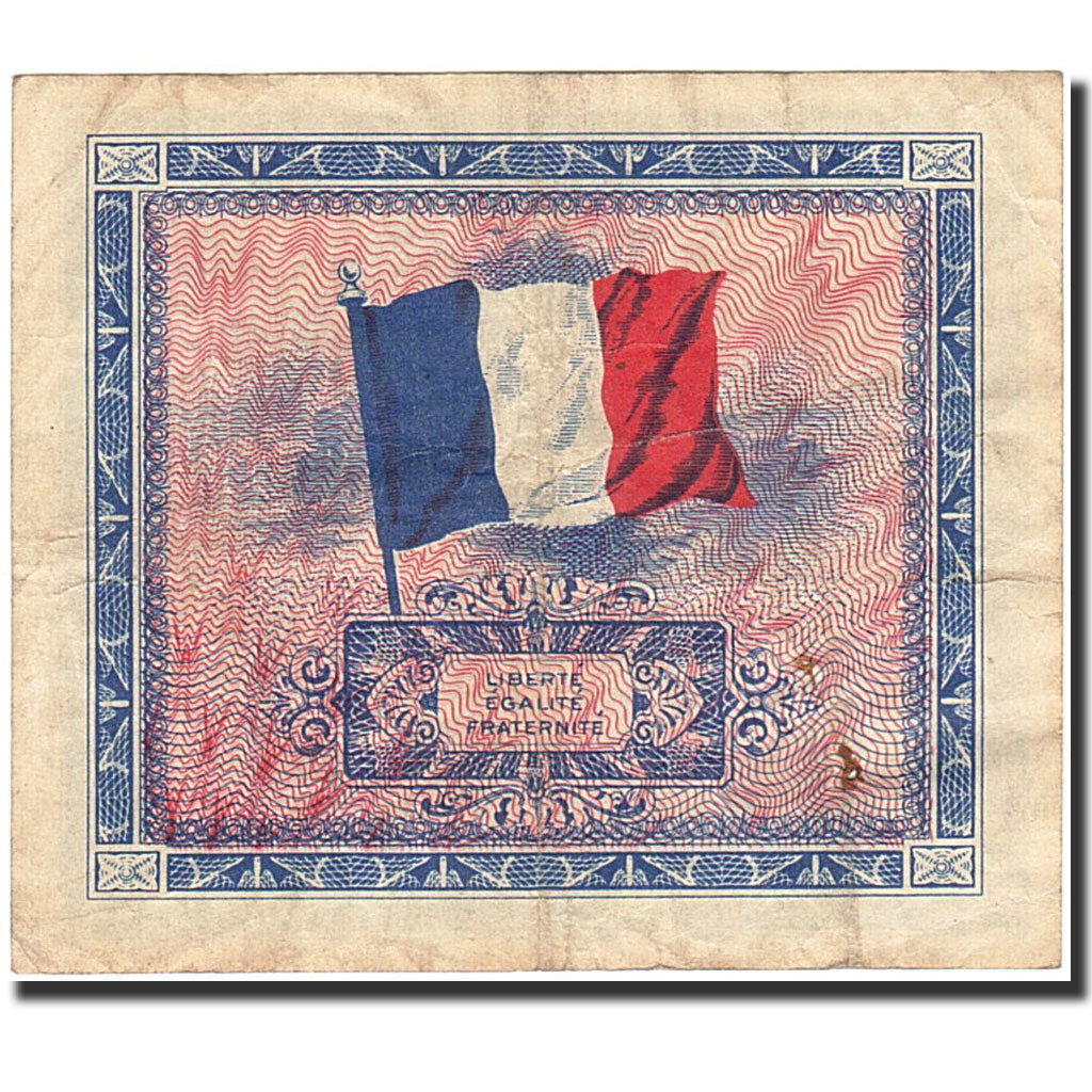Banknote, France, 2 Francs, 1944, 1944, EF(40-45), Fayette:VF16.1, KM:114a