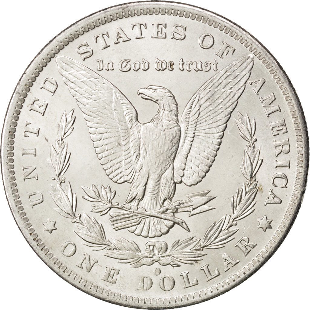 UNITED STATES, Morgan Dollar, Dollar, 1884, U.S. Mint, KM #110, AU(55-58),...