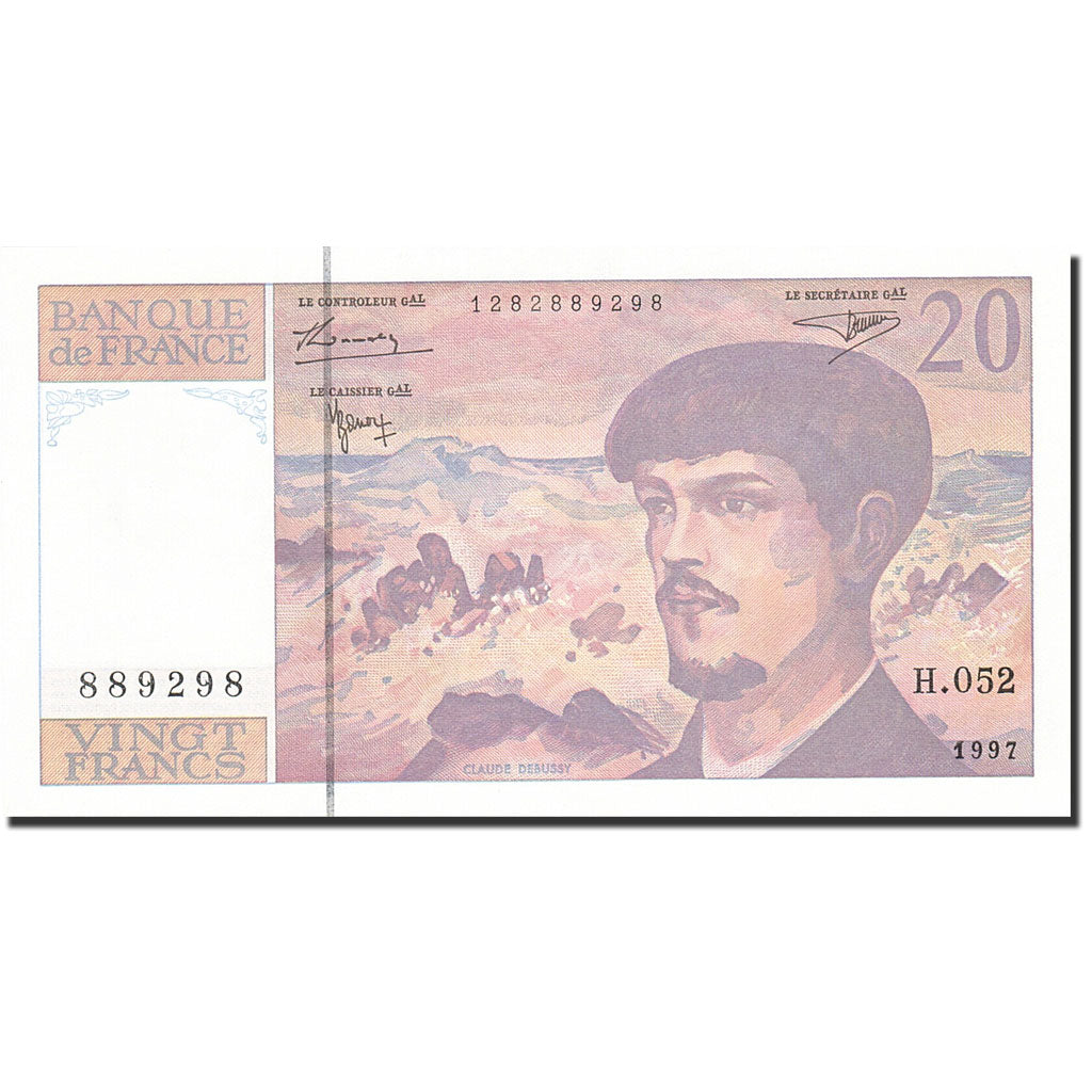 Frankreich, 20 Francs, 1980, KM:151i, 1997, VZ, Fayette:66 ter.2