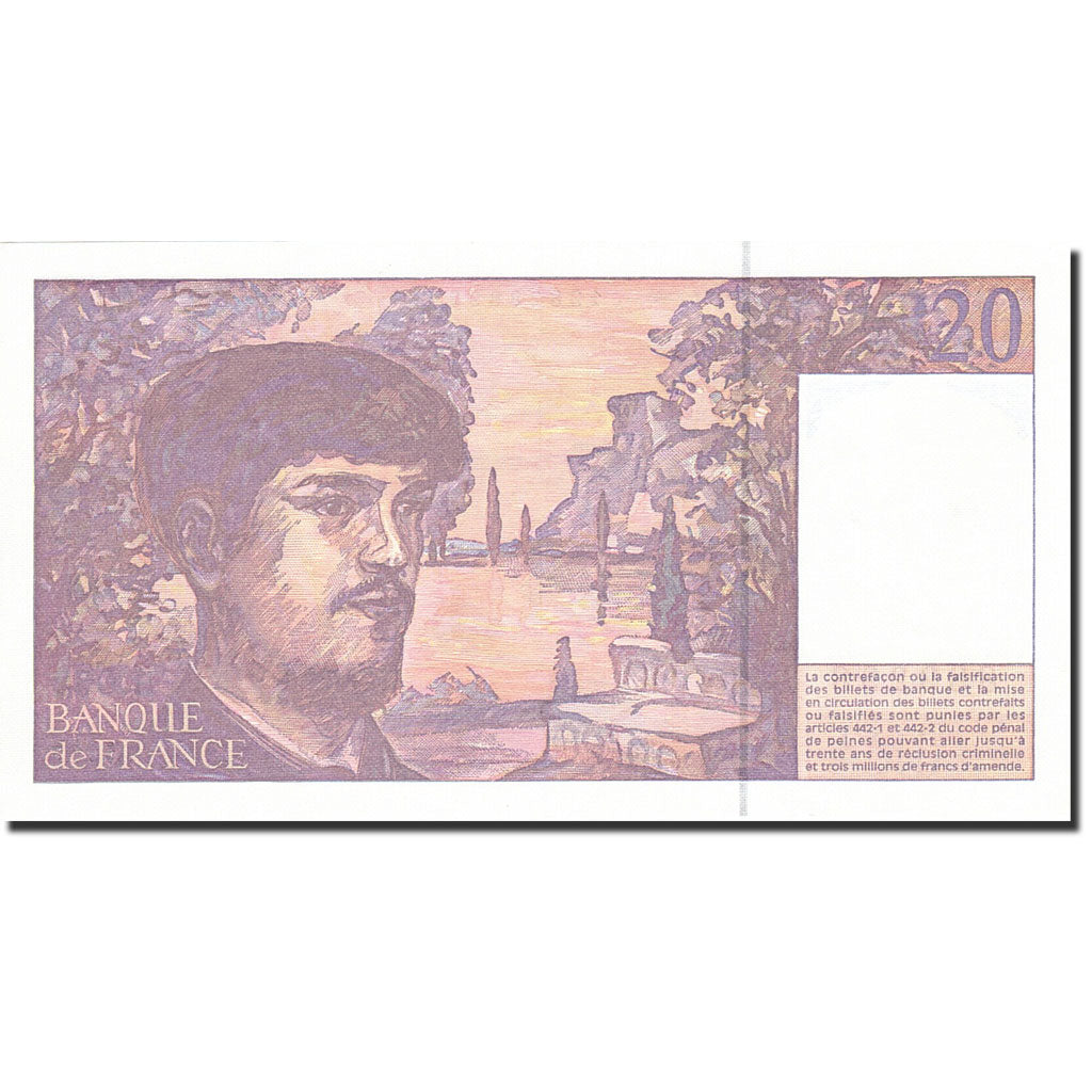 Frankreich, 20 Francs, 1980, KM:151i, 1997, VZ, Fayette:66 ter.2