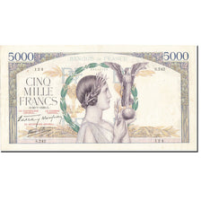 France, 5000 Francs, 1934, 1939-07-20, KM:97a, TTB, Fayette:46.8