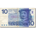 Netherlands, 10 Gulden, 1966-1972, KM:91b, 1968-04-25, F(12-15)