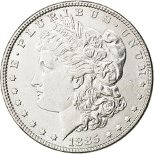 UNITED STATES, Morgan Dollar, Dollar, 1885, U.S. Mint, KM #110, AU(55-58),...