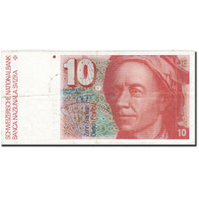 Banknote, Switzerland, 10 Franken, 1979-1992, 1990, KM:53h, EF(40-45)