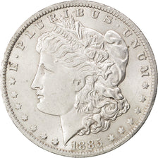 UNITED STATES, Morgan Dollar, Dollar, 1885, U.S. Mint, KM #110, AU(55-58),...